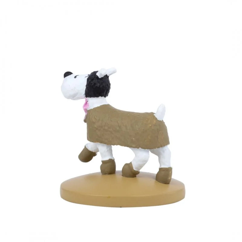 Figurine Milou En Manteau De Fourrure – Tintin – Moulinsart – Collection Officielle