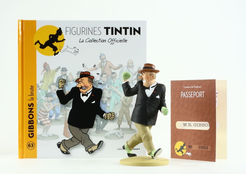 Figurine Tintin Moulinsart Wronzoff - Collection Figurine Tintin Moulinsart Wronzoff - Collection