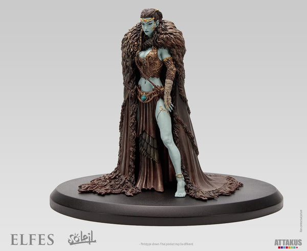 Statuette de collection Vaalann l'Elfe Bleue Elfes - Les Terre d'Arran Attakus 2022 (C803)