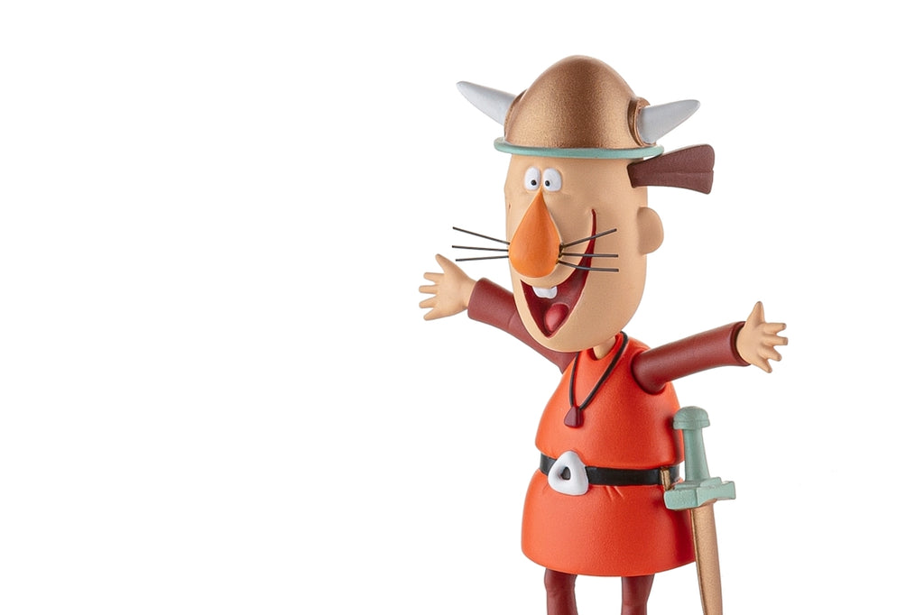 Set Complet Figurines Vic Le Viking - LMZ Collectibles : Vic, Halvar, Faxe, Tju
