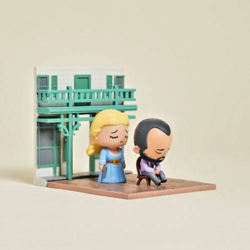 WESTWORLD: DOLORES & ARNOLD - diorama en vinyle 14 cm