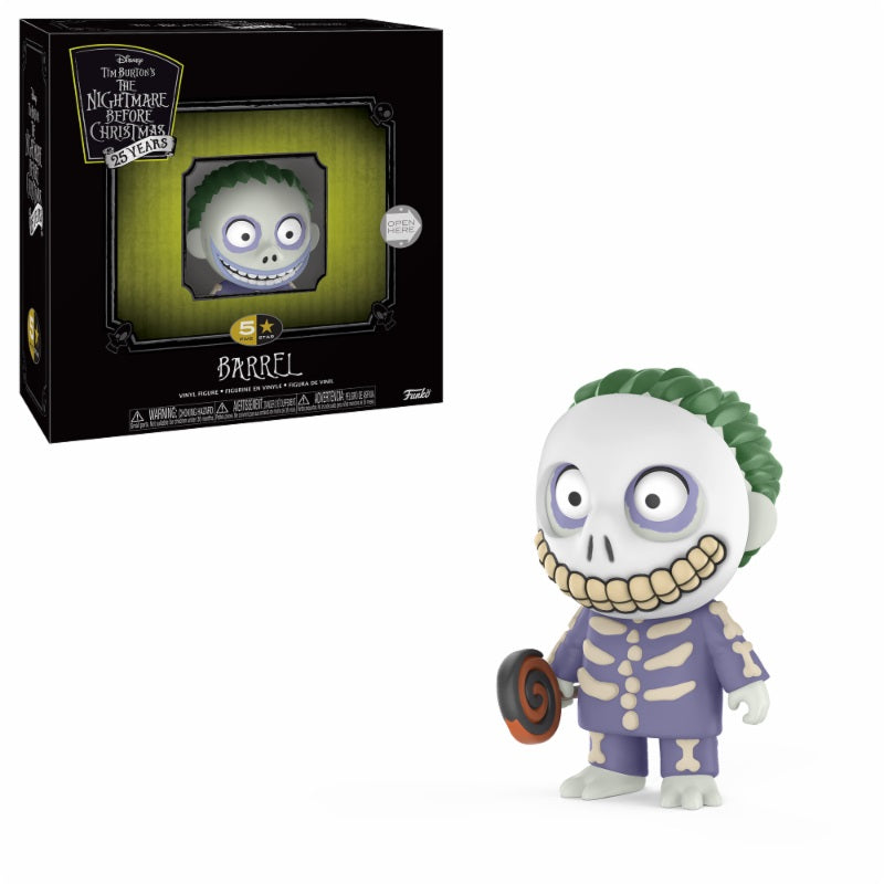 L'ETRANGE NOEL DE MR. JACK: BARREL, FUNKO 5 STAR - figurine vinyl 7.5 cm