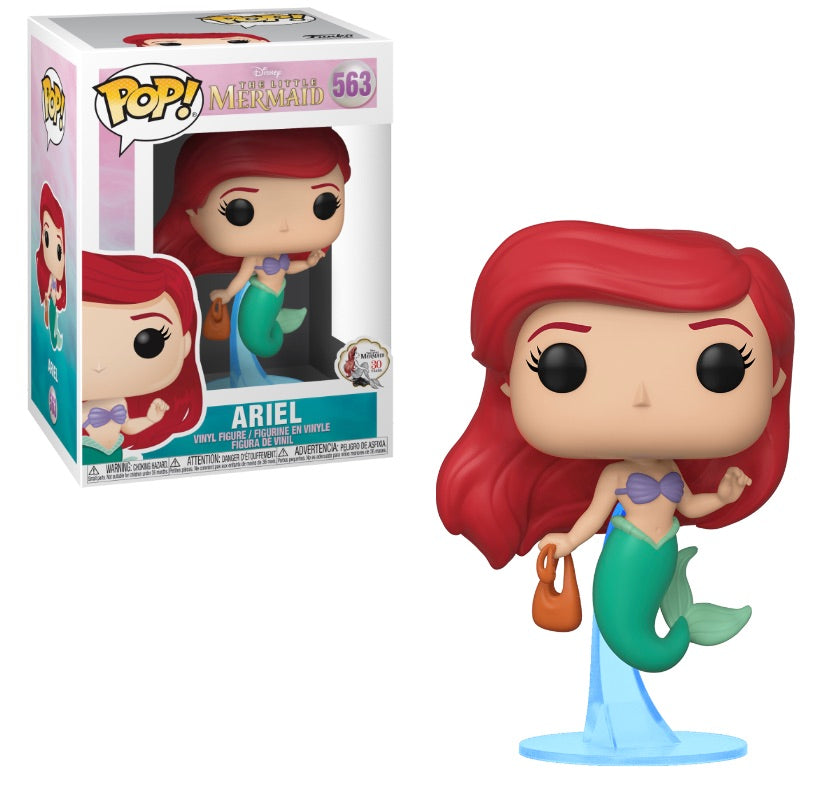 LA PETITE SIRENE: ARIEL (WITH BAG), FUNKO POP! #563 - figurine vinyl 10 cm