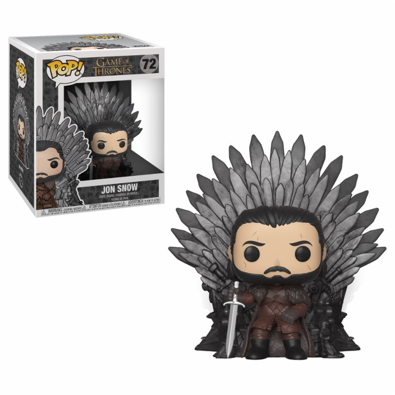 Funko Pop! Jon Snow Iron Throne Game Of Thrones GOT 72 37791 – La Marque  Zone