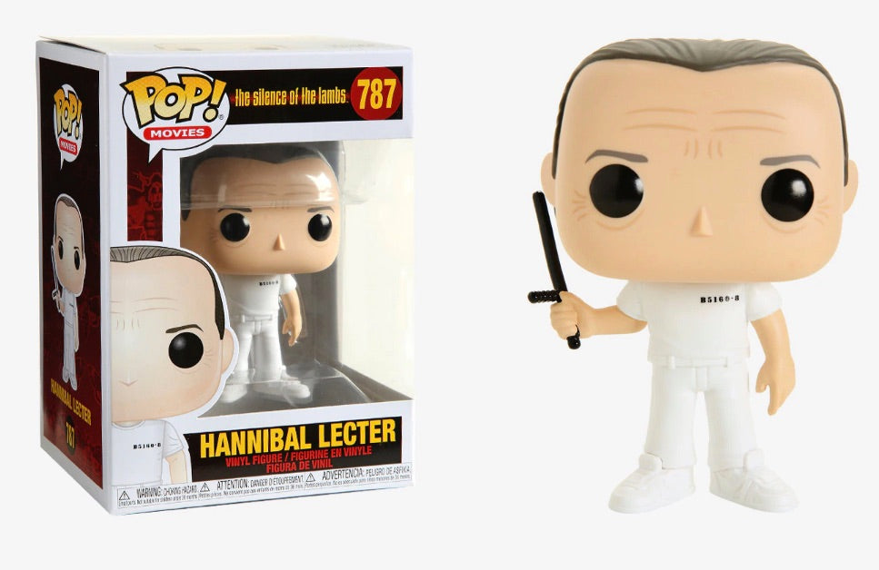 LE SILENCE DES AGNEAUX: HANNIBAL LECTER, FUNKO POP! MOVIES #787 - figurine vinyl 10 cm
