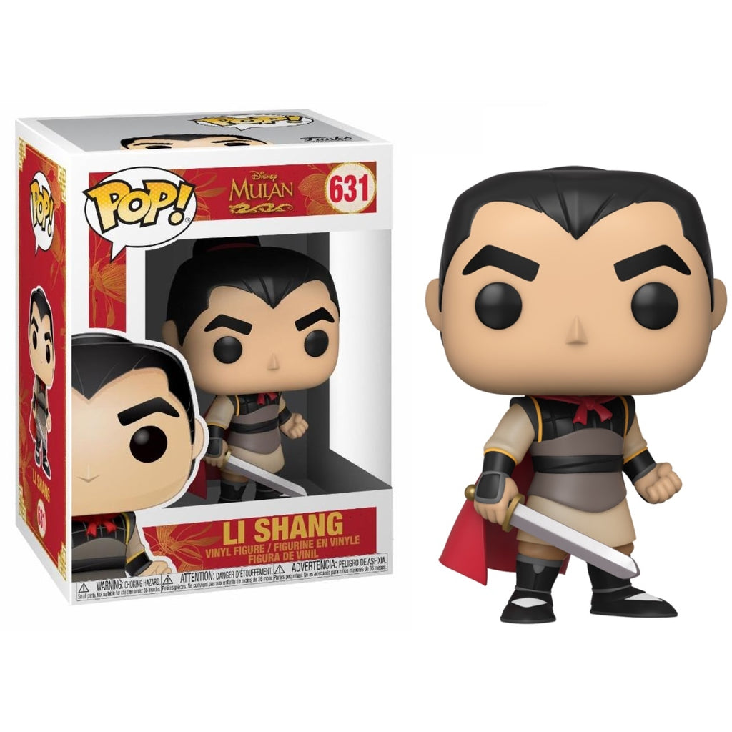 MULAN: LI SHANG, FUNKO POP! DISNEY #631 - figurine en vinyl 10 cm