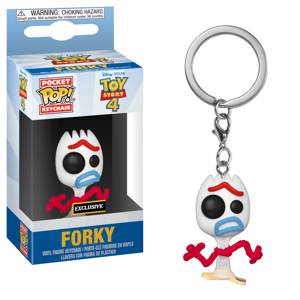 Porte-clés Funko Pocket Pop! Toy Story Fourchette Forky Sad 37426