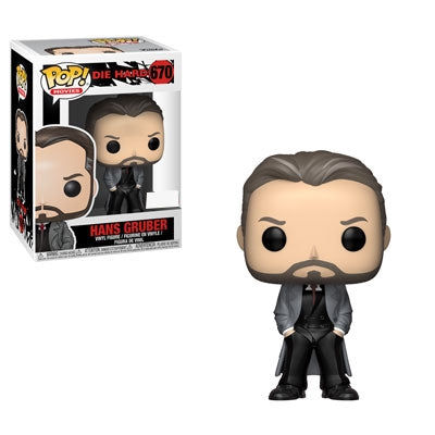 PIEGE DE CRISTAL: HANS GRUBER (HANDS IN POCKETS), FUNKO POP! MOVIES #670 - figurine vinyle 10 cm