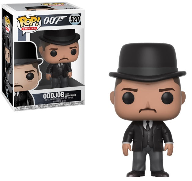 JAMES BOND, GOLDFINGER: ODDJOB, FUNKO POP! MOVIES #520 - figurine vinyl 10 cm