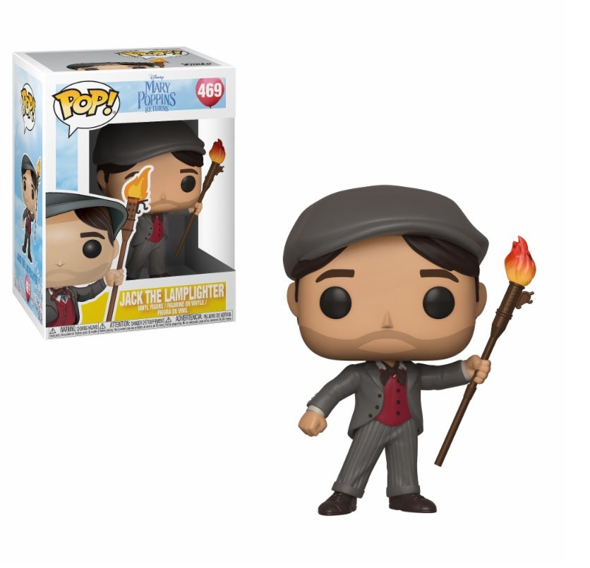 LE RETOUR DE MARY POPPINS: JACK THE LAMPLIGHTER, FUNKO POP! #469 - figurine vinyl 10 cm