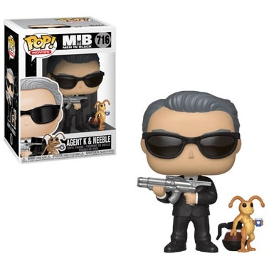 MEN IN BLACK: AGENT K & NEEBLE, FUNKO POP! MOVIES #716 - figurine vinyle 10 cm