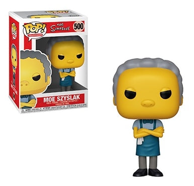 THE SIMPSONS: MOE SZYSLAK, FUNKO POP! TELEVISION #500 - figurine vinyl 10 cm