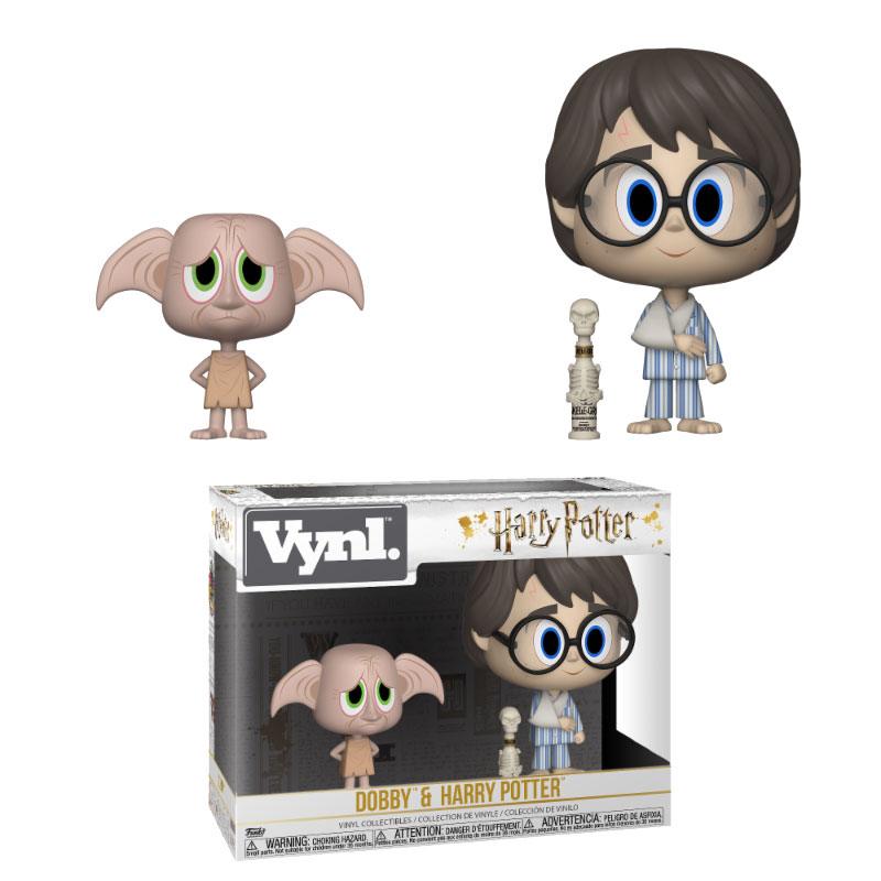 HARRY POTTER: DOBBY & HARRY POTTER, FUNKO VYNL - coffret de 2 figurines vinyl 10 cm