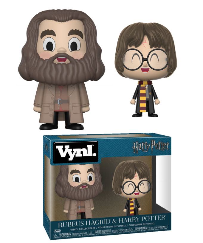 HARRY POTTER: RUBEUS HAGRID + HARRY POTTER, FUNKO VYNL - coffret de 2 figurines vinyl 10 cm