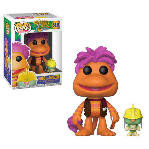 FRAGGLE ROCK: GOBO WITH DOOZER, FUNKO POP! TELEVISION #518 - figurine vinyl 10 cm