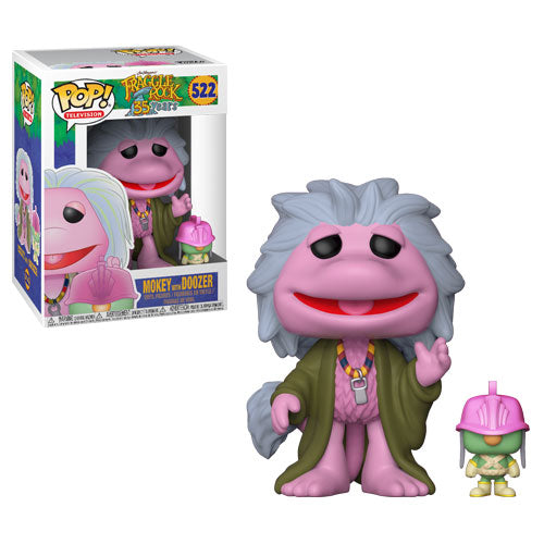 FRAGGLE ROCK: MOKEY WITH DOOZER, FUNKO POP! TELEVISION #522 - figurine vinyl 10 cm