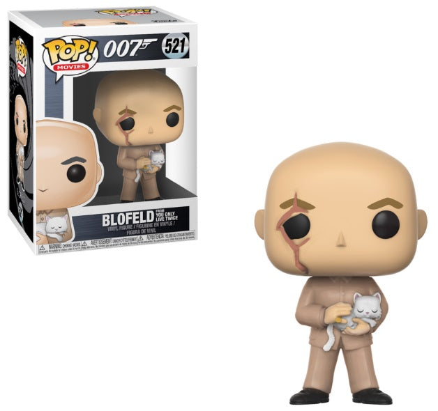 JAMES BOND, YOU ONLY LIVE TWICE: BLOFELD, FUNKO POP! MOVIES #521 - figurine vinyl 10 cm