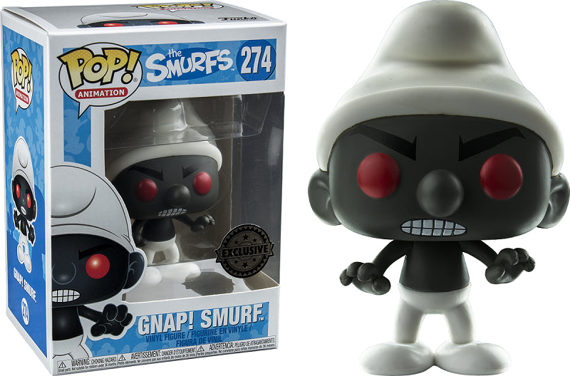 LES SCHTROUMPFS: LE SCHTROUMPF NOIR, FUNKO POP! ANIMATION #274 - figurine vinyl 10 cm