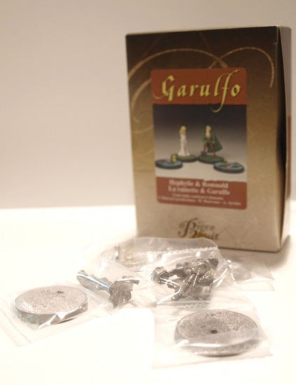 GARULFO: BOITE DE FIGURINES NON PEINTES - figurines métal
