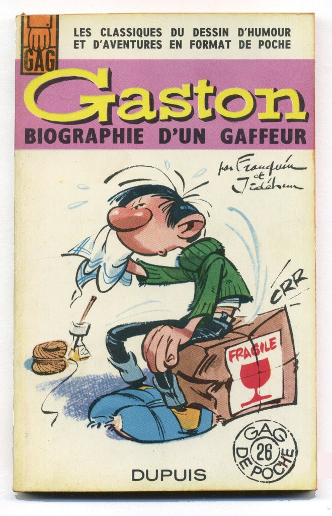 GASTON: BIOGRAPHIE D'UN GAFFEUR (GAG DE POCHE)