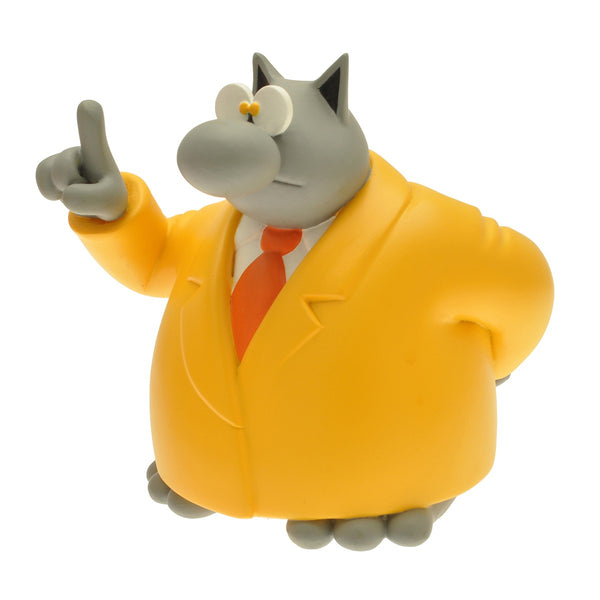 LE CHAT: LE CHAT VA PARLER - statuette résine 11.5 cm