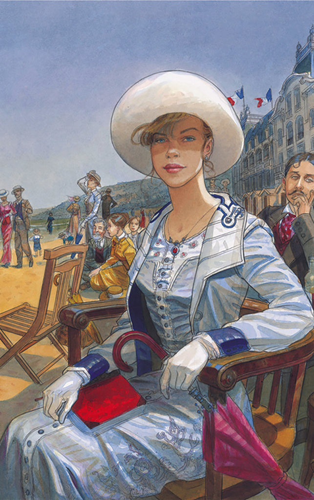 JEAN-PIERRE GIBRAT: DESSIN INEDIT - tirage pigmentaire d'art signé 40 x 50 cm