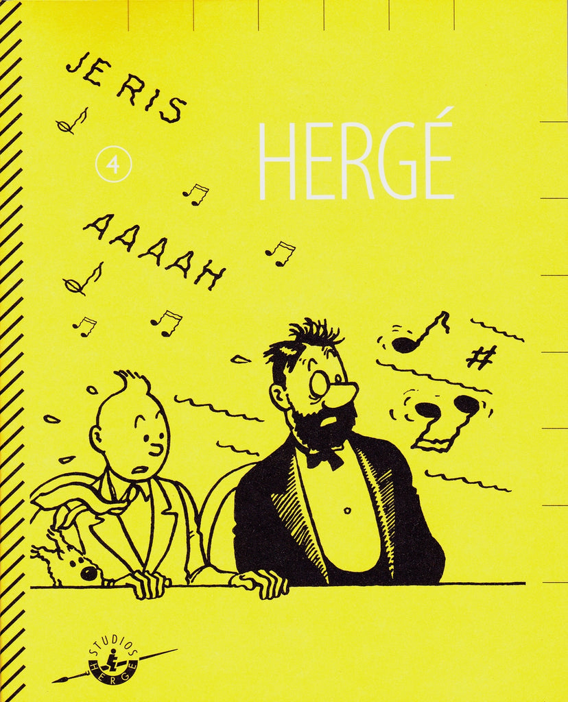 TINTIN: REVUE HERGE N°5 - revue 23.5 x 28.5 cm