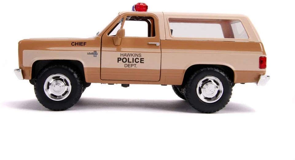 STRANGER THINGS HOPPER'S CHEVY BLAZER 新品 Jada ジャダトイズ 1/24 ストレンジャーシングス 箱入りミニカー