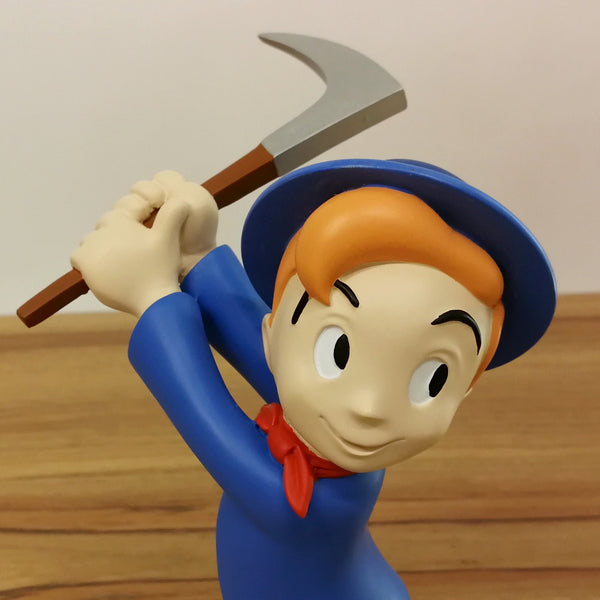 JEAN MINEUR PUBLICITE: LE PETIT MINEUR - statuette en résine 16 cm