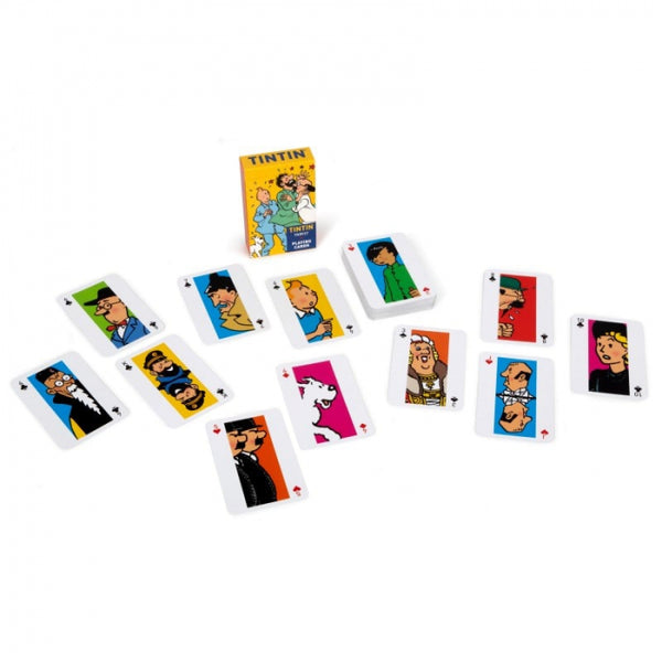Jeu de cartes Tintin 