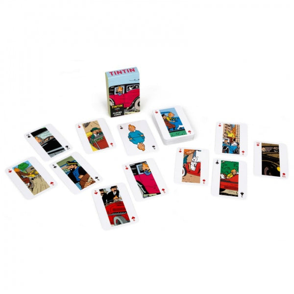 Jeu de cartes Tintin 