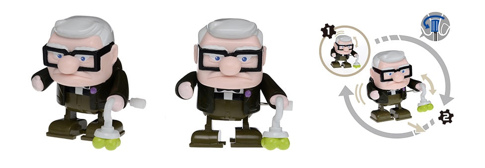 LA-HAUT !: CARL, MOVIN' MOVIN' #6 - figurine à mécanisme 6 cm