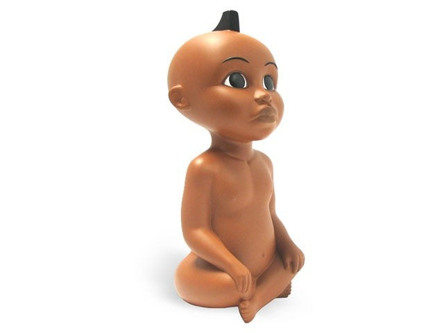 KIRIKOU ASSIS EN TAILLEUR - statuette résine 21 cm