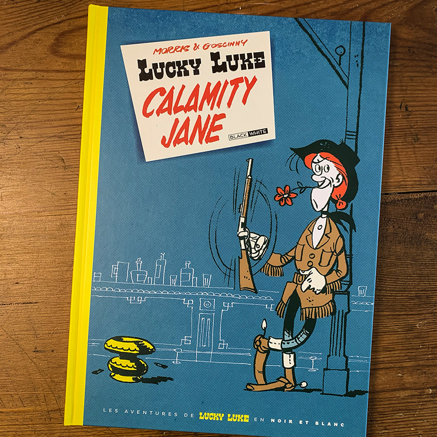 LUCKY LUKE EN NOIR & BLANC VOL. 8: Calamity Jane - tirage luxe 25 x 35 cm (Editions Black & White)