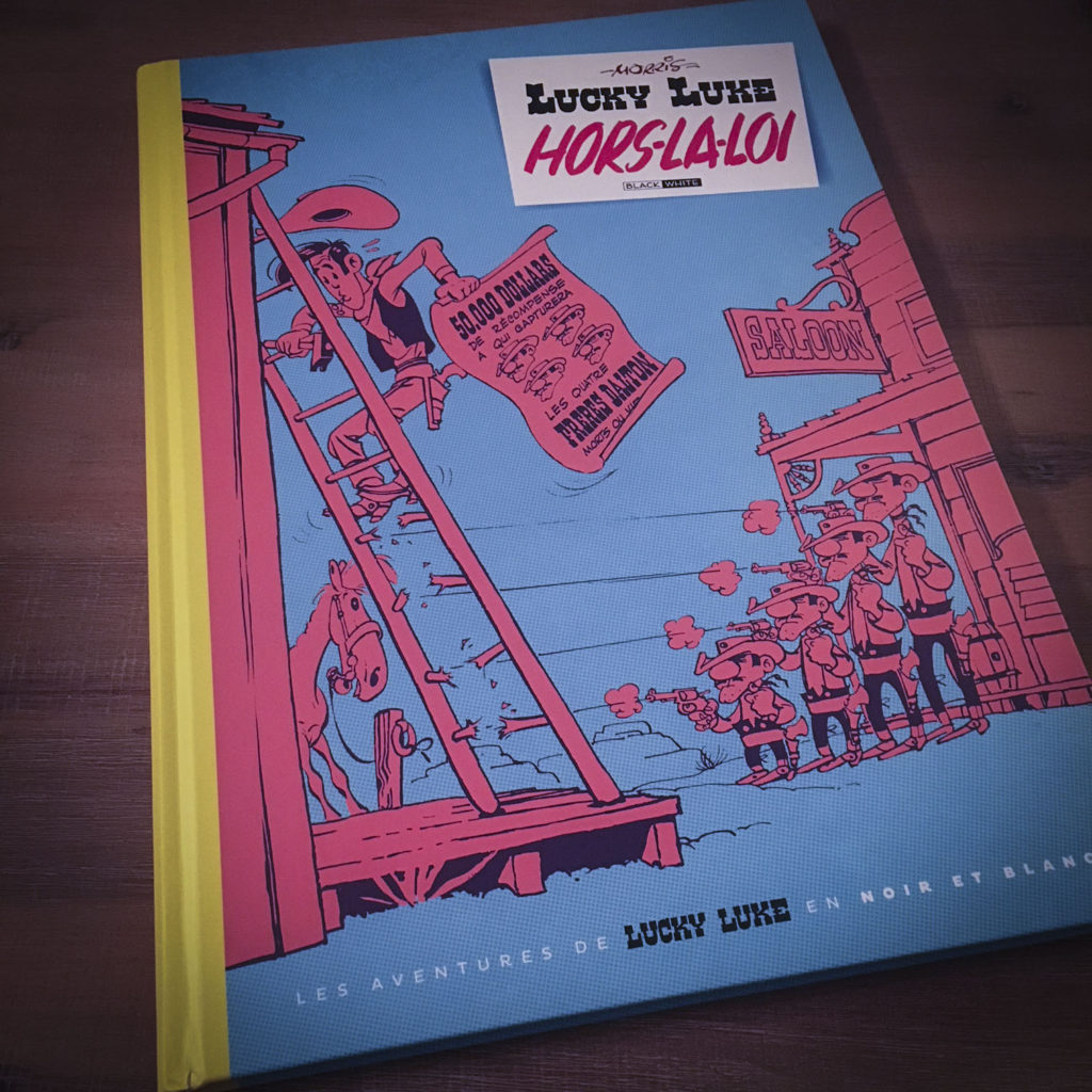 LUCKY LUKE EN NOIR & BLANC VOL. 2: HORS-LA-LOI - tirage luxe 25 x 35 cm