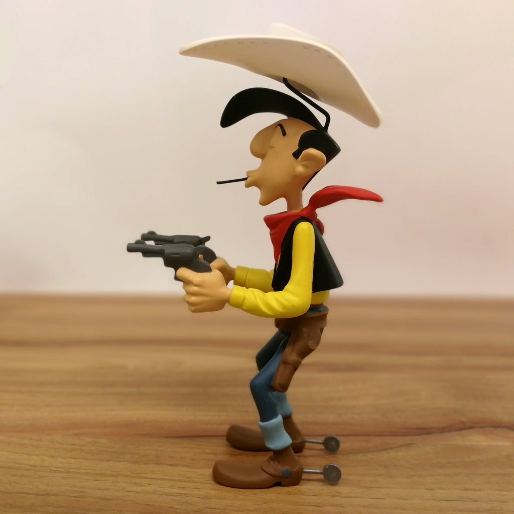 FIGURINE ATLAS LEBLON Delienne Lucky Luke Colonel O'Nollan Résine en