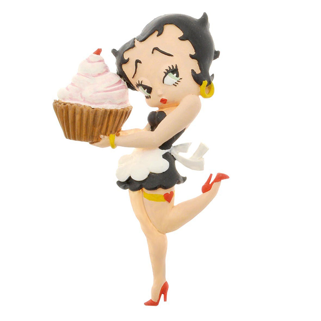 BETTY BOOP: GATEAU - magnet 8 cm