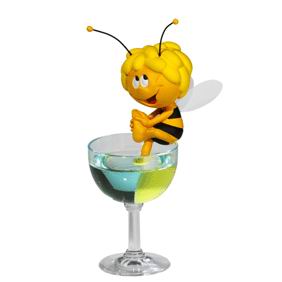 MAYA L'ABEILLE: MAYA DANS LE VERRE - statuette en résine 12 cm