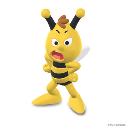 MAYA L'ABEILLE: WILLY DEBOUT - figurine plastique