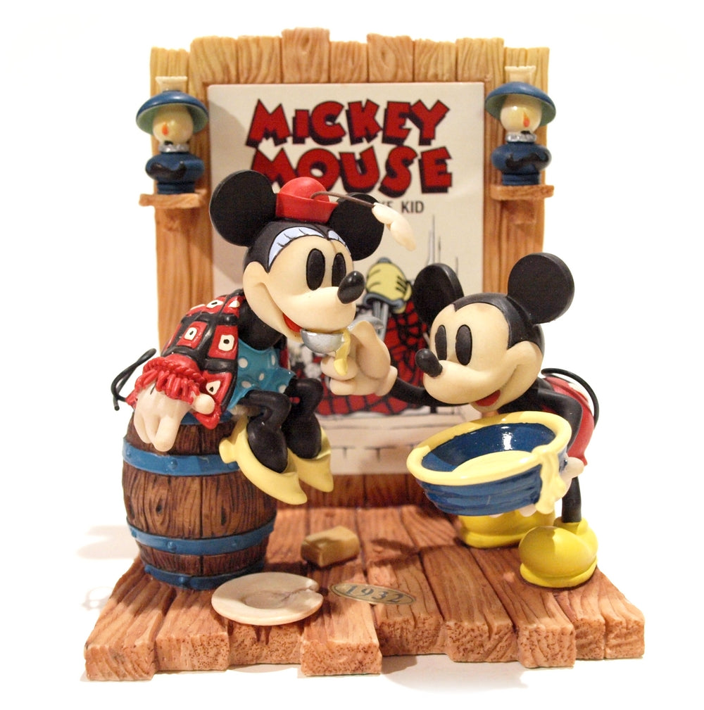MICKEY: KLONDIKE KID - diorama résine 12 cm