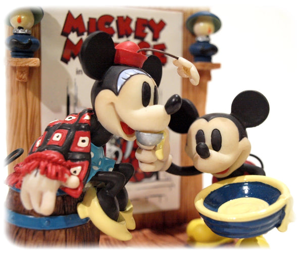 MICKEY: KLONDIKE KID - diorama résine 12 cm