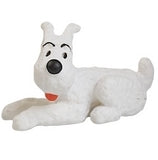 TINTIN: MILOU COUCHE - figurine plastique (grand modèle) série 1 #3