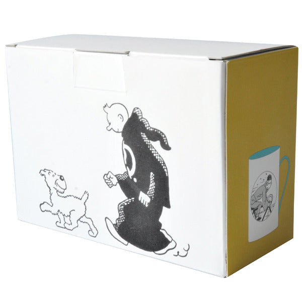 TINTIN: TOGE & VELO - boîte de 2 mugs en porcelaine 10.5 cm
