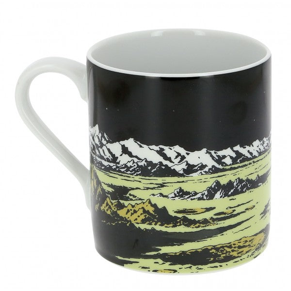 TINTIN: LA FUSEE LUNAIRE - mug en porcelaine