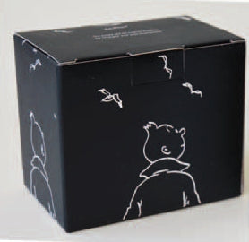 TINTIN: TINTIN & LES OISEAUX - mug porcelaine thermique