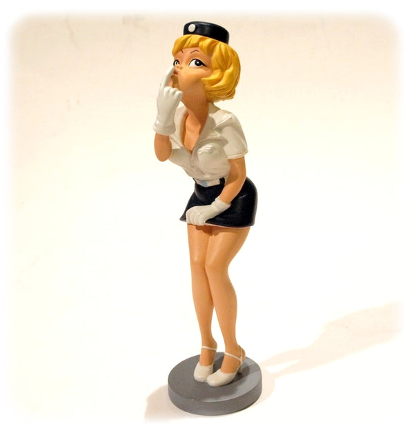 NATACHA, HOTESSE DE L'AIR - statuette résine 17 cm