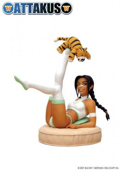 SILLAGE: NAVIS & LA PELUCHE D'HOUYO - statuette résine 13 cm