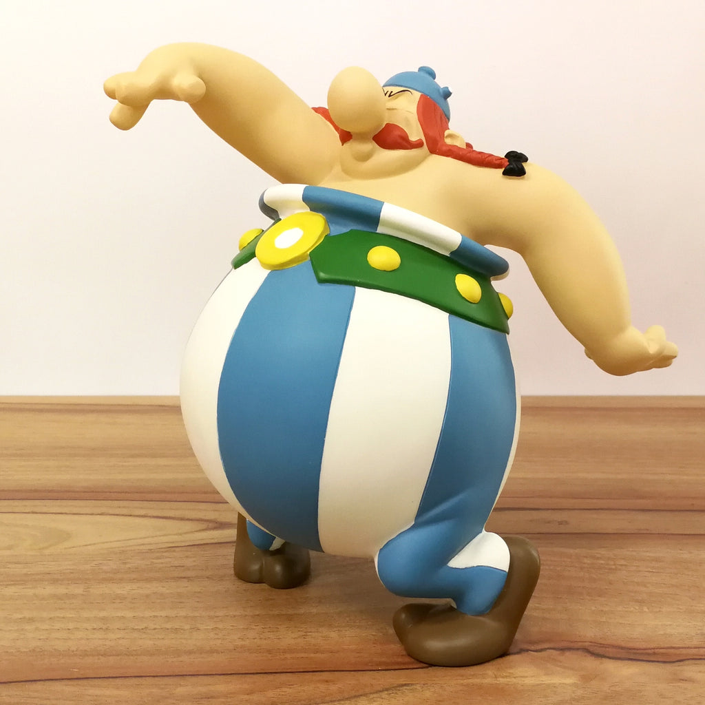 ASTERIX: OBELIX DANSEUR - statuette résine 18 cm