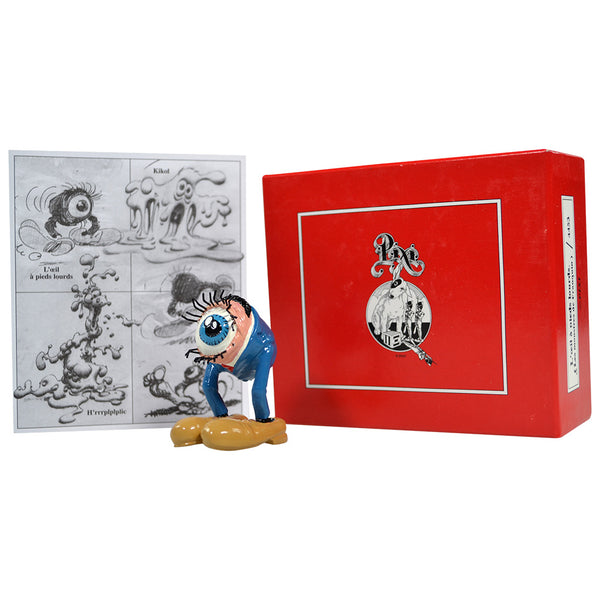 LES MONSTRES DE FRANQUIN: L'OEIL AUX PIEDS LOURDS - figurine métal