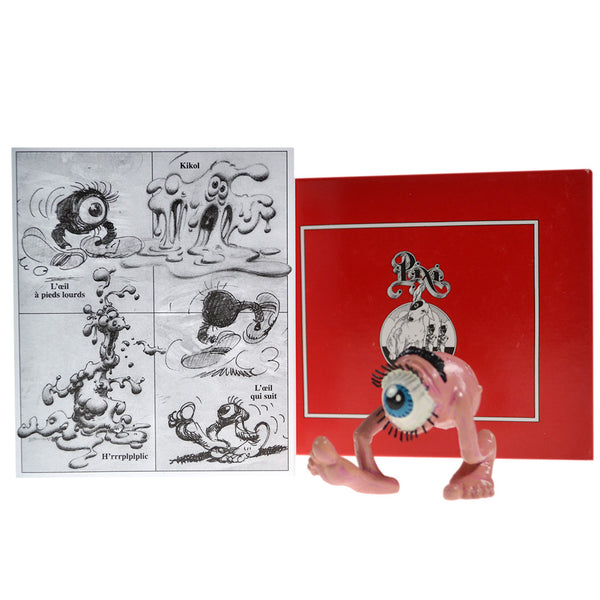 LES MONSTRES DE FRANQUIN: L'OEIL QUI SUIT - figurine métal